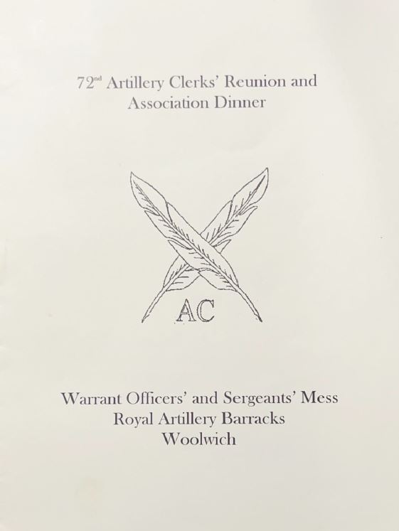 72nd AC Reunion Dinner - 8th April 2006